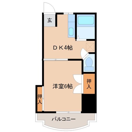 レジェンドパレスの物件間取画像